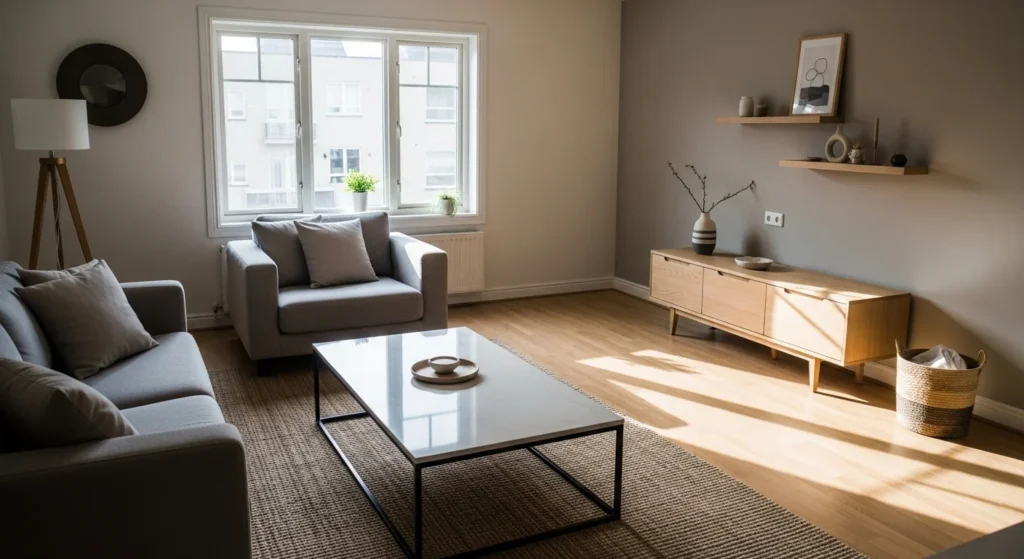 decluttering before cleaning clear surfaces organized calm home