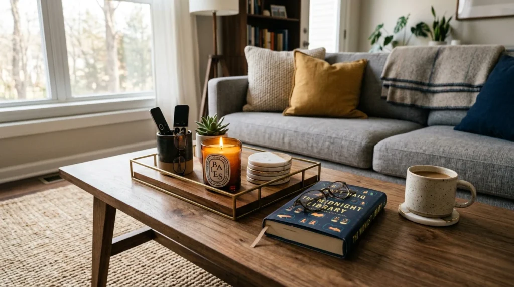 Functional Coffee Table Decor Ideas