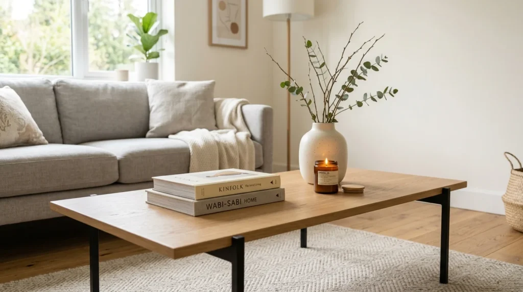Minimalist Coffee Table Styling