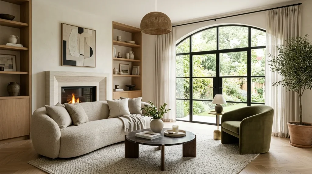 Arrange Furniture Around a Strong Focal Point