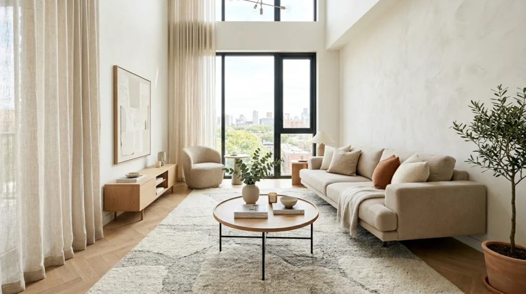 How to Arrange Furniture in a Small Living Room for a Spacious Look