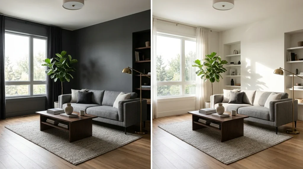 How Light Colors Make a Room Feel Bigger
