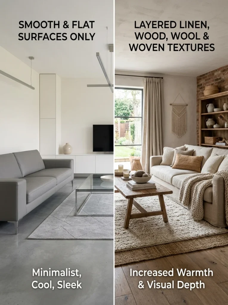How Texture Changes the Feel of a Living Room