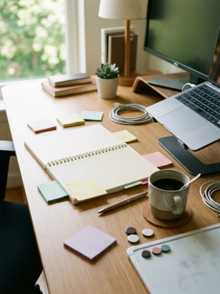 Modifying daily routines to create more effective habits.