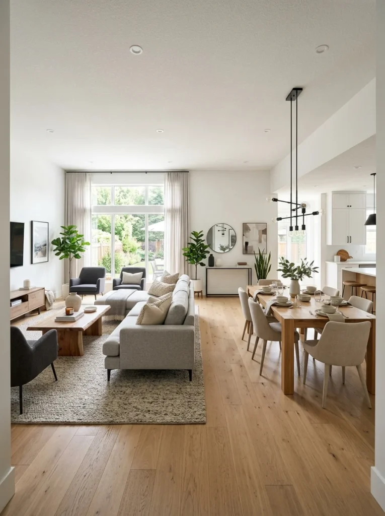Creating Functional Zones with Rugs and Furniture