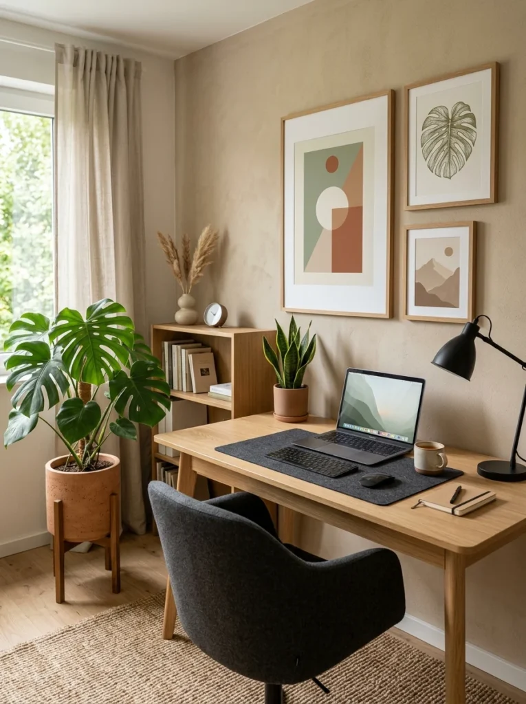 Budget-friendly digital artwork displayed in elegant modern frames.