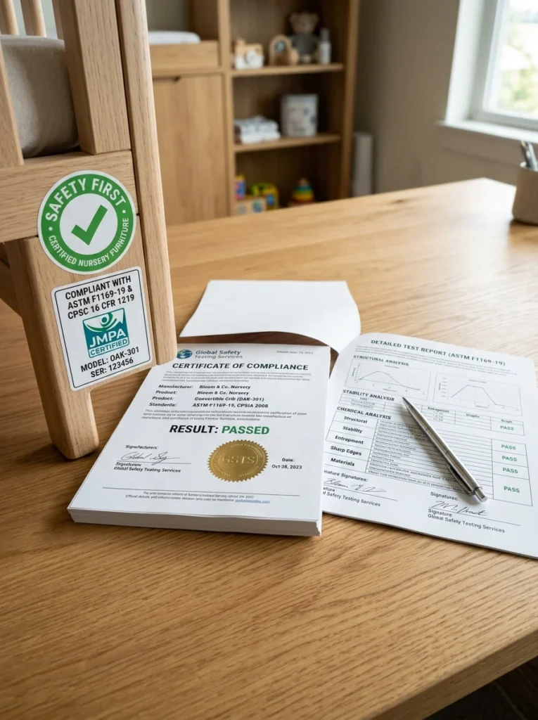 Third-party certifications providing trusted verification for nursery products.