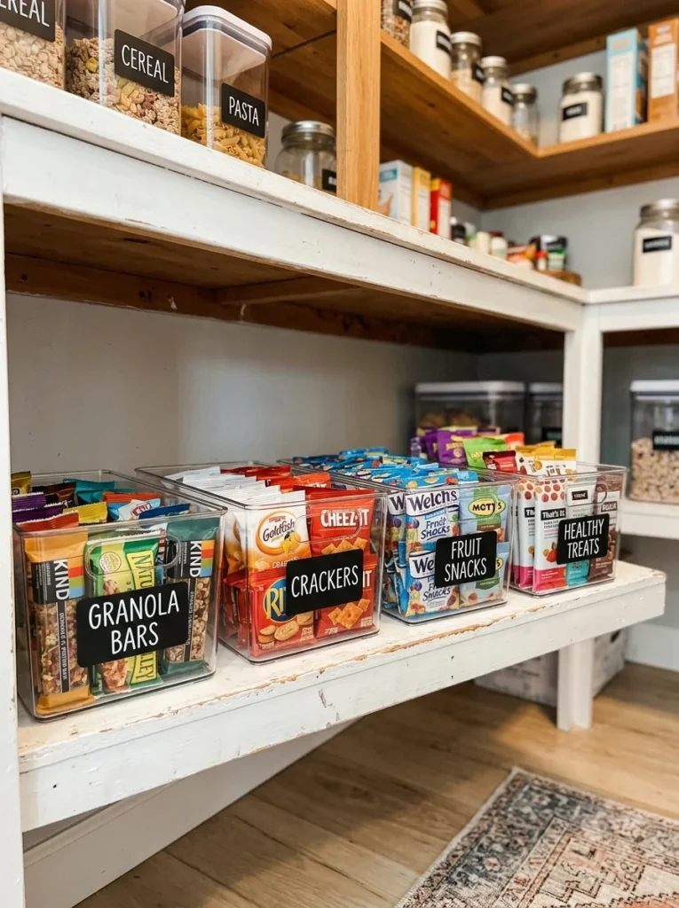 Create a Kid-Friendly Pantry Snack Zone
